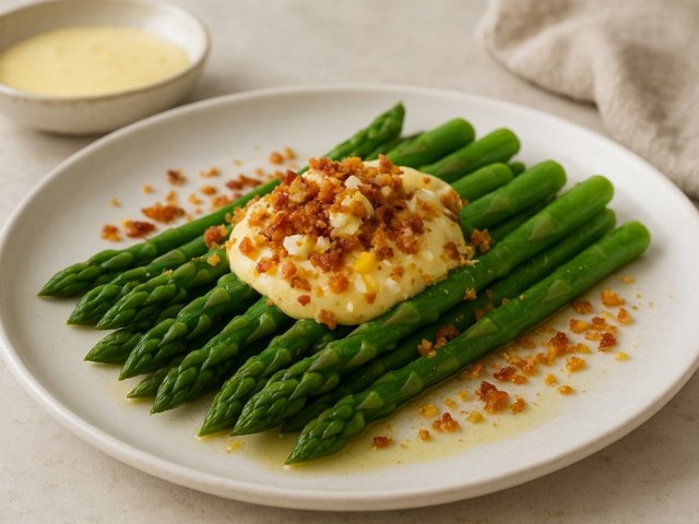 Steamed Asparagus