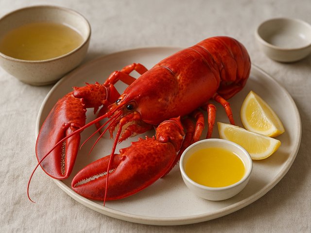 Steamed Lobster