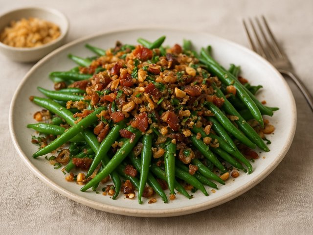 Steamed Or Boiled Green Beans