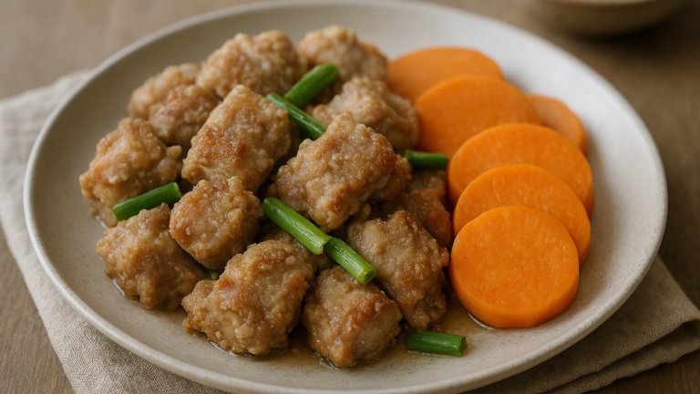 Steamed Spare Ribs With Rice Powder