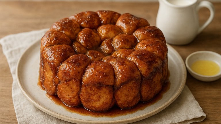 Sticky Breakfast Pull-Apart Bread