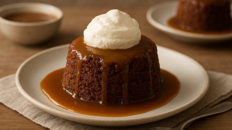 STICKY TOFFEE PUDDING