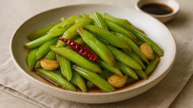 Stir-Fried Celery