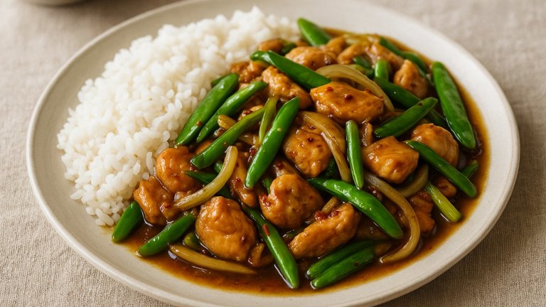 Stir-Fried Garlic Chicken