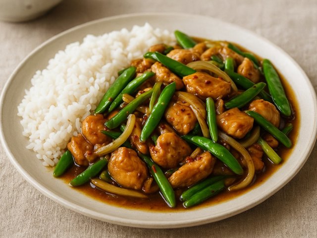 Stir-Fried Garlic Chicken