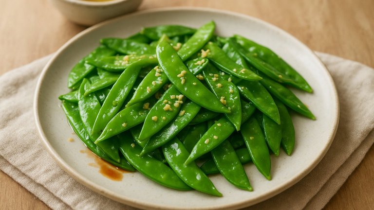 Stir-Fried Snow Peas