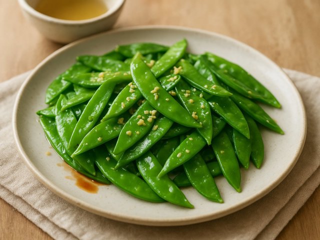 Stir-Fried Snow Peas