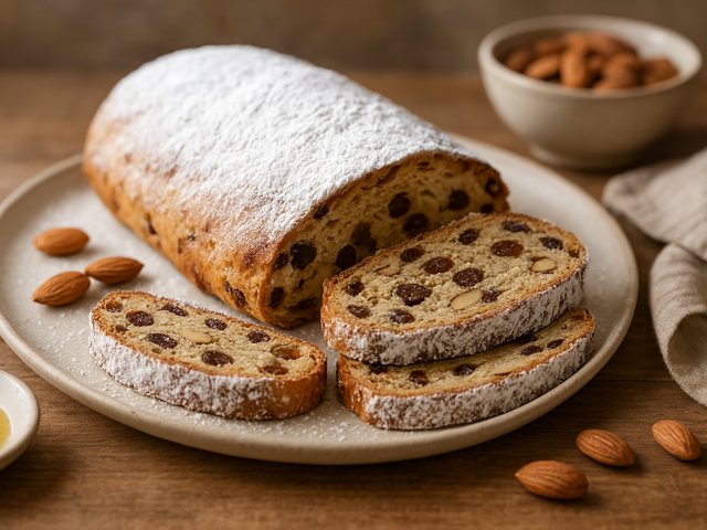 Stollen (German Christmas Loaf)