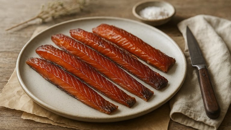 Stonewall Cold-Smoked Salmon Strips