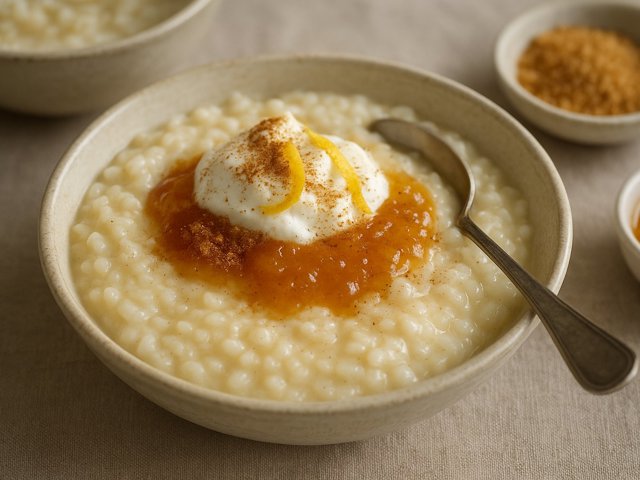 Stovetop Rice Pudding