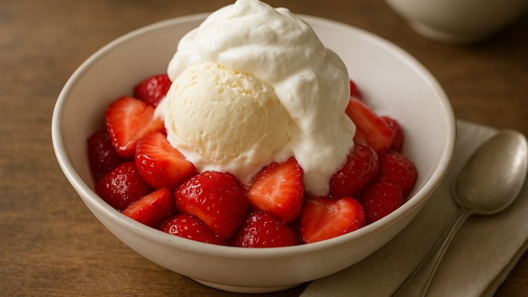 Strawberries Romanoff