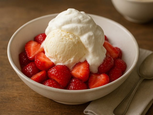 Strawberries Romanoff