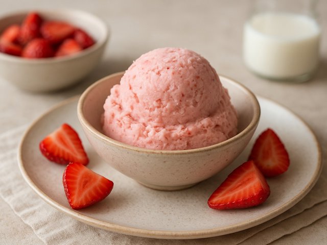 Strawberry Frozen Yogurt