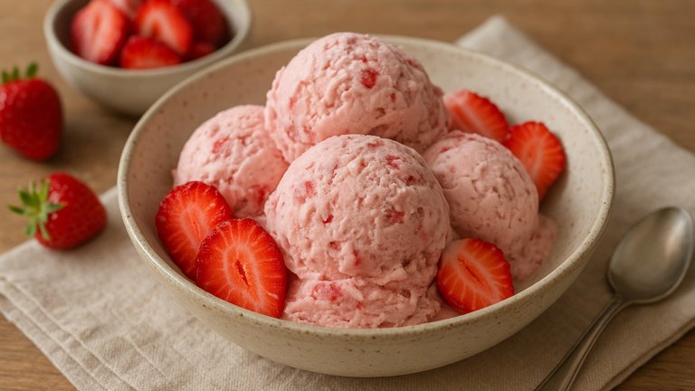Strawberry Ice Cream