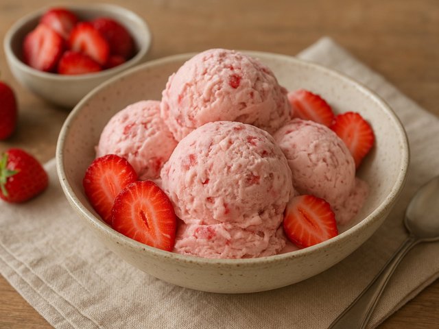 Strawberry Ice Cream