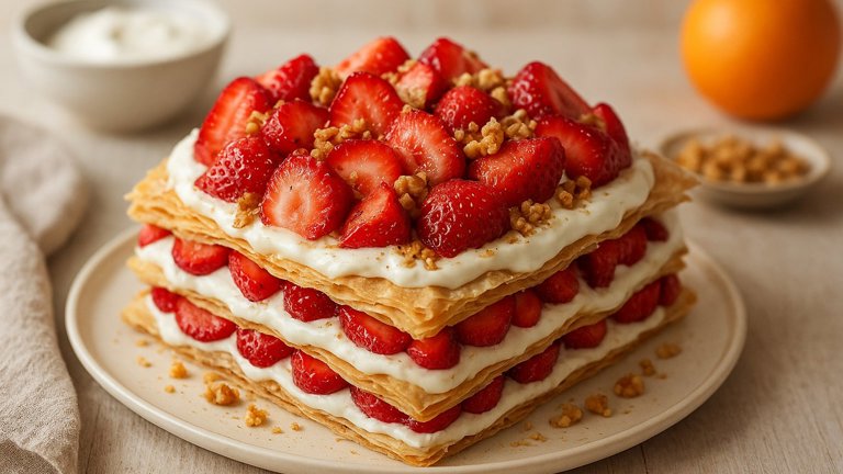STRAWBERRY LAYER CAKES