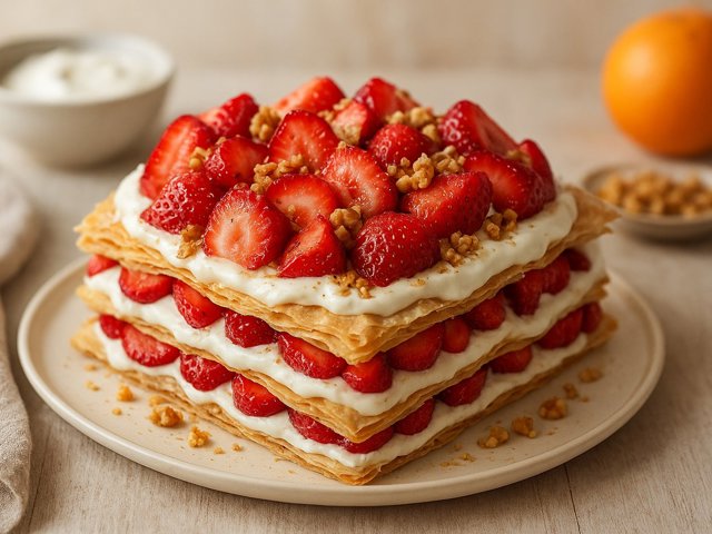 Strawberry Layer Cakes