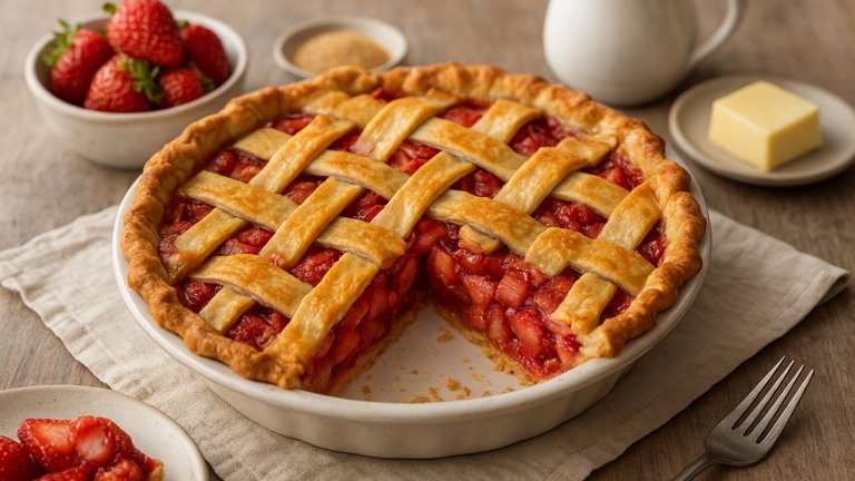 Strawberry Rhubarb Pie