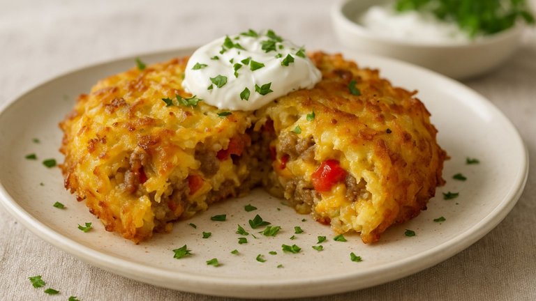 Stuffed Hash Browns