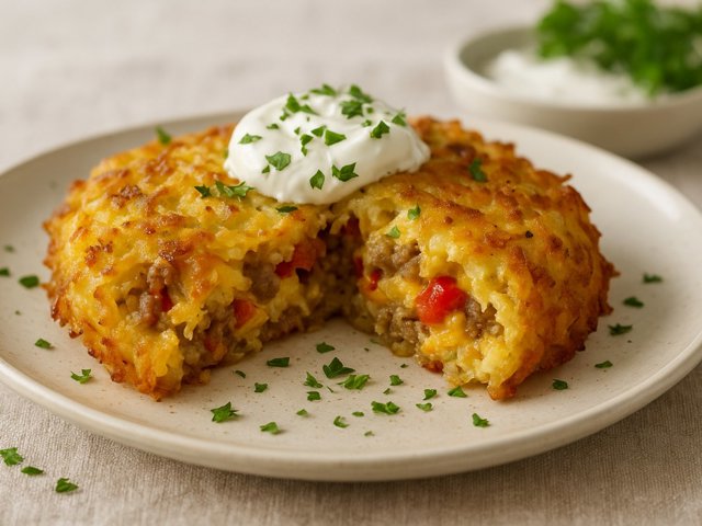 Stuffed Hash Browns