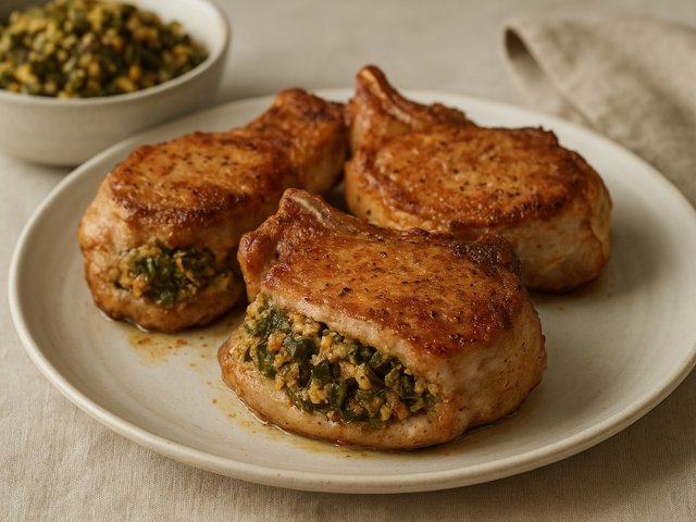 Stuffed Pork Chops