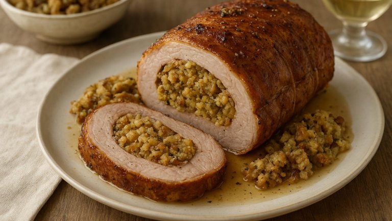 Stuffed Roasted VEAL Breast