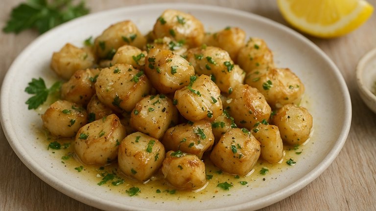 Sunchokes In Garlic Butter