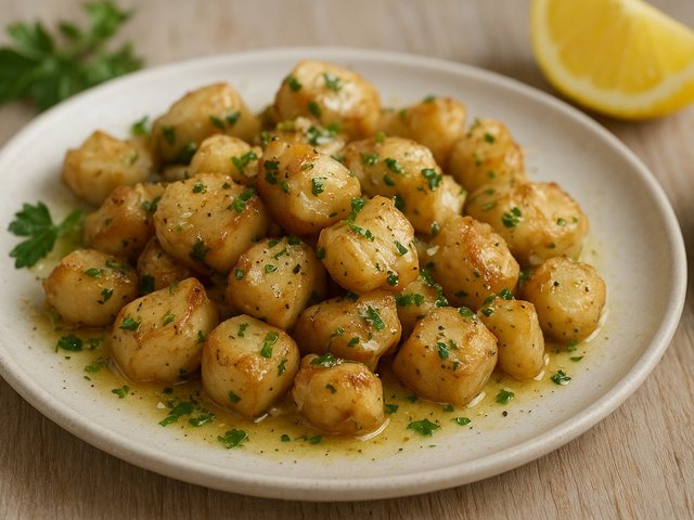 Sunchokes In Garlic Butter