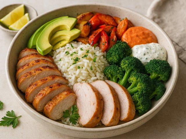 Sunday Finale Chicken &Amp; Turkey Dual-Protein Power Bowl