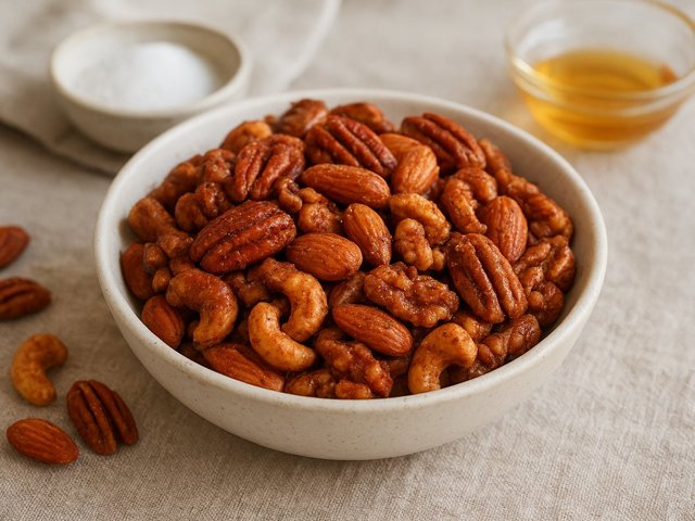 Sweet And Spicy Nuts