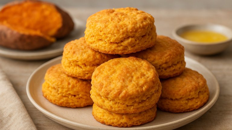 SWEET POTATO BISCUITS
