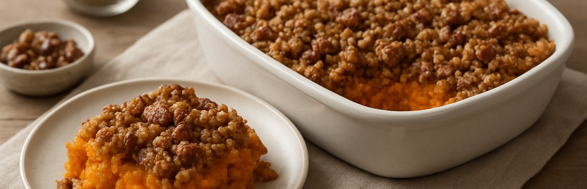 Sweet Potato Casserole - Plan n Cook