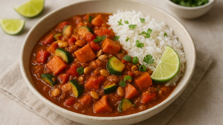 Sweet Potato Stew With Peanuts