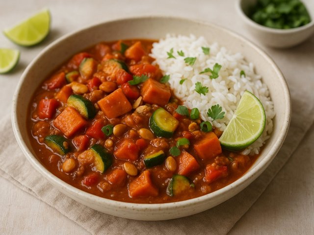 Sweet Potato Stew With Peanuts