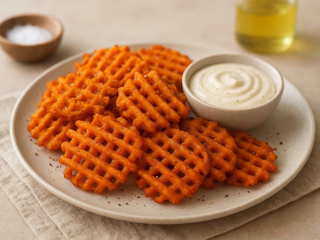 Sweet Potato Waffle Fries