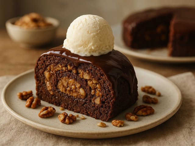 Sweet & Salty Nut-Roll Torte