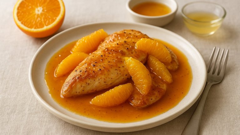 Sweet-Sour Orange Pan Sauce