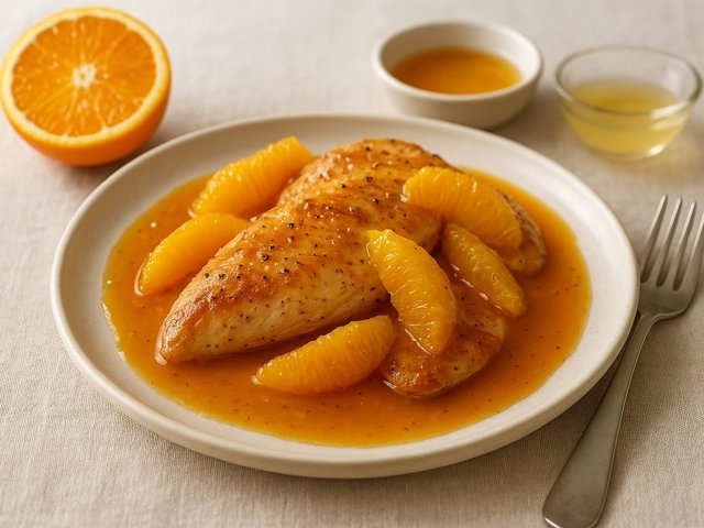 Sweet-Sour Orange Pan Sauce