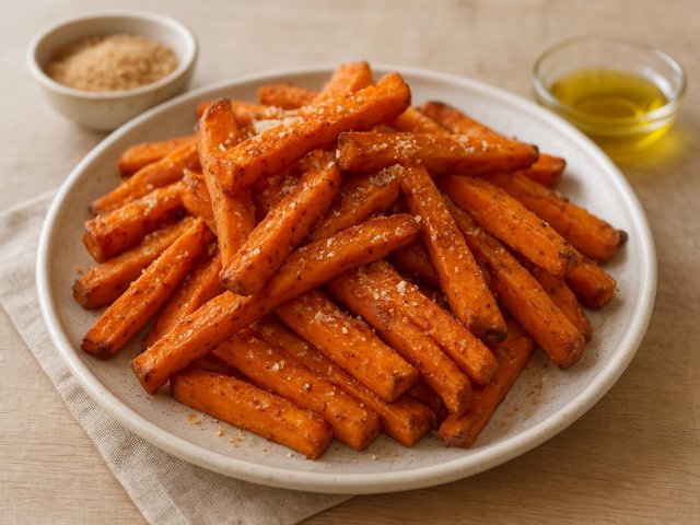 Sweet & Spicy Sweet Potato Fries