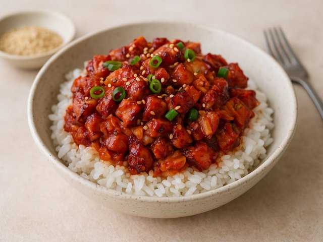 Tako Poke (Korean-Style Octopus Poke)