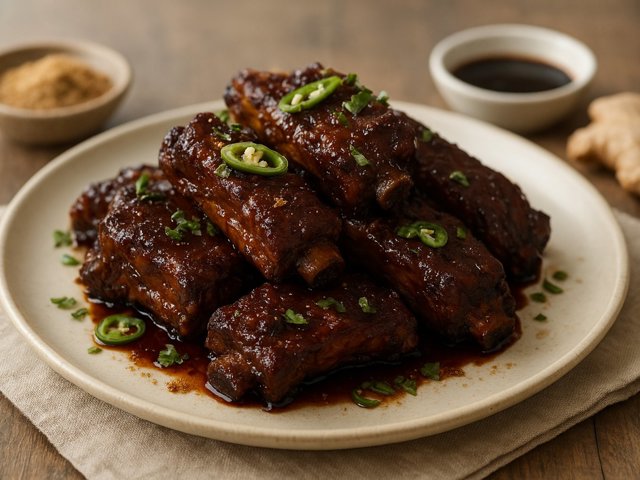 Tamarind Treacle Ribs