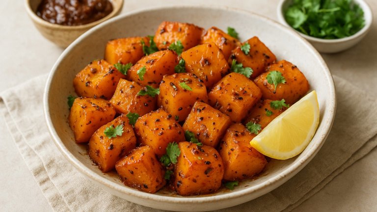 Tangy Tamarind Roasted Squash