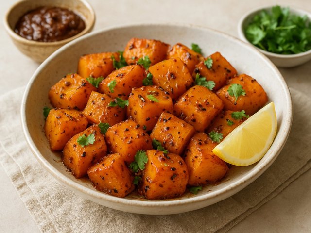Tangy Tamarind Roasted Squash