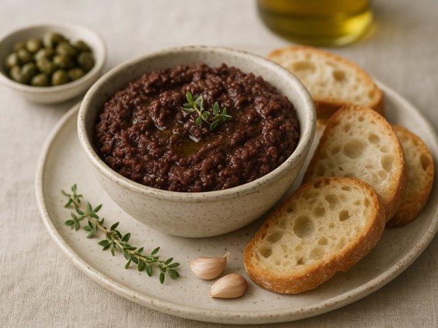 Tapenade (Olive-Caper Spread)