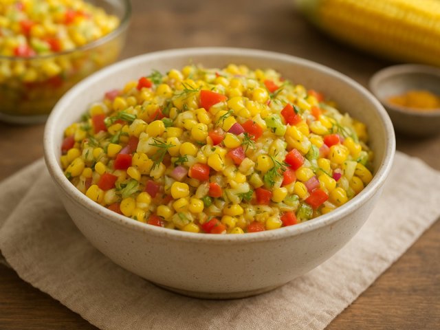 Tart Corn Relish