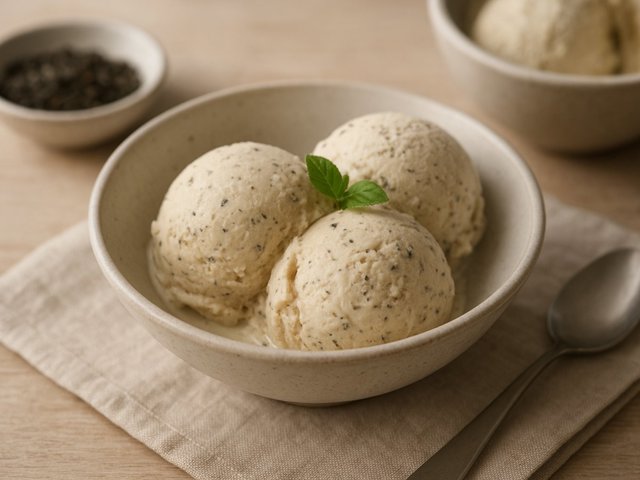 Tea-Flavored Ice Cream