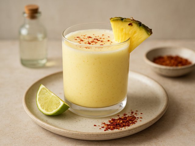 Tequila, Pineapple, Chilli & Lime Lassi