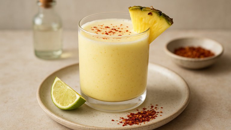 Tequila, Pineapple, Chilli & LIME Lassi