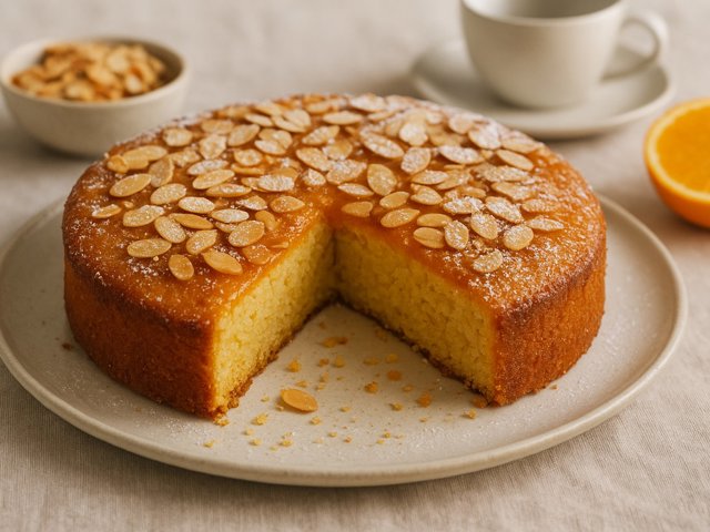 Tequila Sunrise Cake