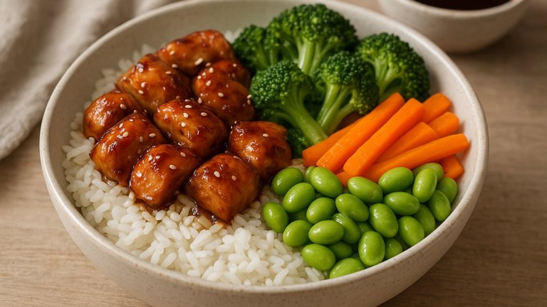 Teriyaki Chicken Performance Rice Bowl